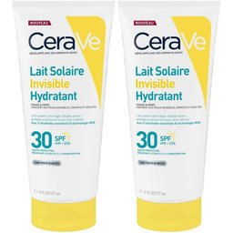 CeraVe Lait Solaire Hydratant Invisible Spf30 Visage et Corps