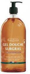 Gel Douche Surgras 3en1 Parfum Bois de Santal 1 L - Flacon-Pompe 1000 ml