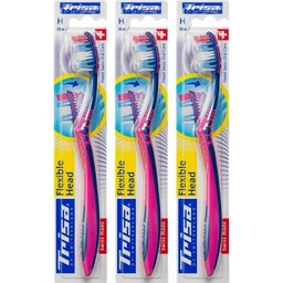 Brosse à dents dure à tête flexible