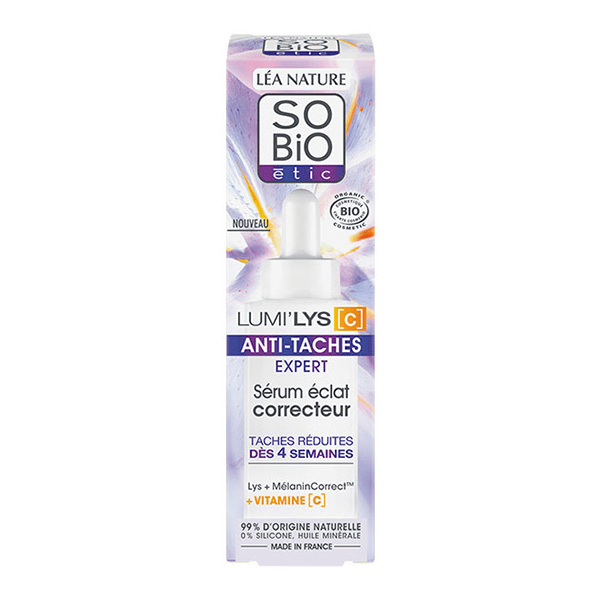 Lumilys C Sérum Éclat Correcteur Anti-Tâches Bio 30ml