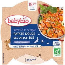 Marmite DU Potager Patate Douce DES Landes BLÉ Citronnelle dès 15 mois