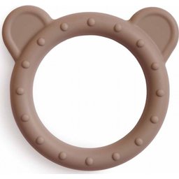 Silicone Teether Bear Natural 1ud