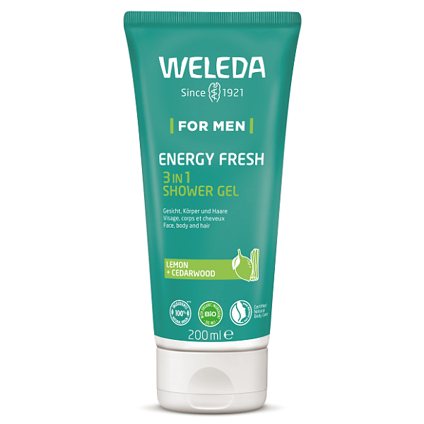 Gel Douche 3 en 1 Energy Fresh - Weleda