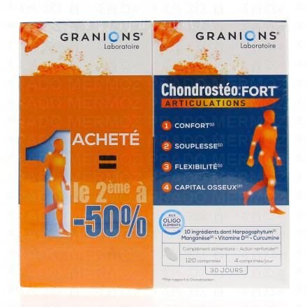 CHONDROSTEO FORT Articulations 2 boites de 120 comprimés
