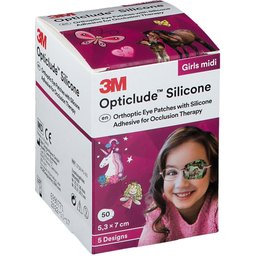 3M™ Opticlude™ Silicone Girl Midi 5,3 x 7,0 cm