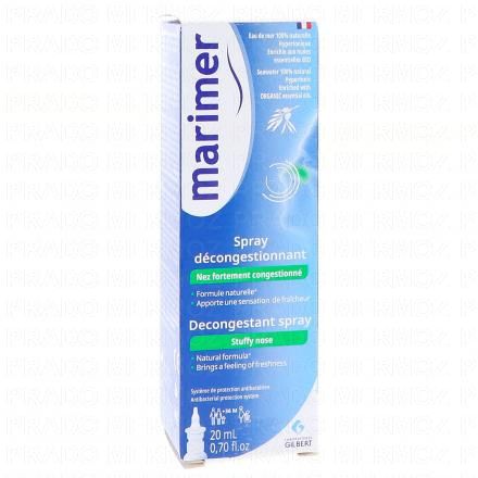 Spray Décongestionnant Nez Fortement Congestionné 20ml