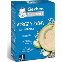 Expert Care Arroz y Avena con Manzana 250g