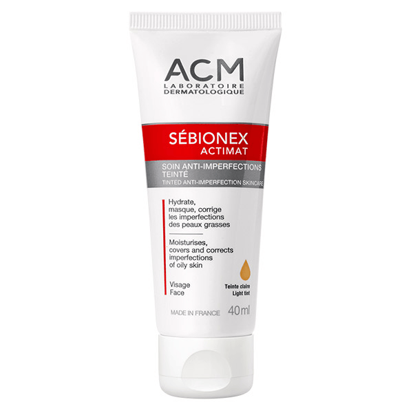 Sébionex Actimat Soin Anti-Imperfections Teinté 40ml