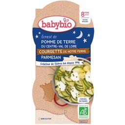 Ecrasé DE Pomme DE Terre DU Centre-Val DE Loire Courgette DE Notre Ferme & Parmesan dès 8 mois