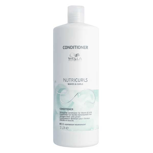Nutricurls Après-Shampoing Démêlant Cheveux Ondulés et Bouclés 1L