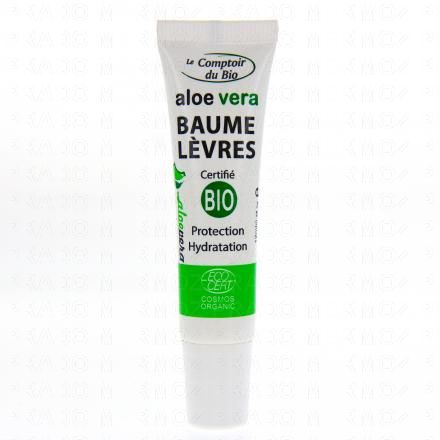 LE COMPTOIR DU BIO Baume lèvres aloe vera bio 12ml