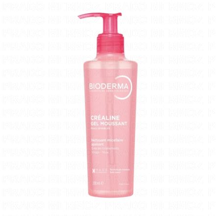 Créaline - Gel moussant flacon pompe 200ml