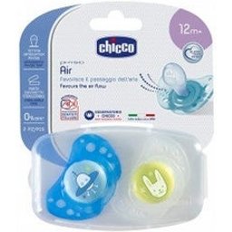 Sucette en silicone Physio Air +12 M+ Bleu 2