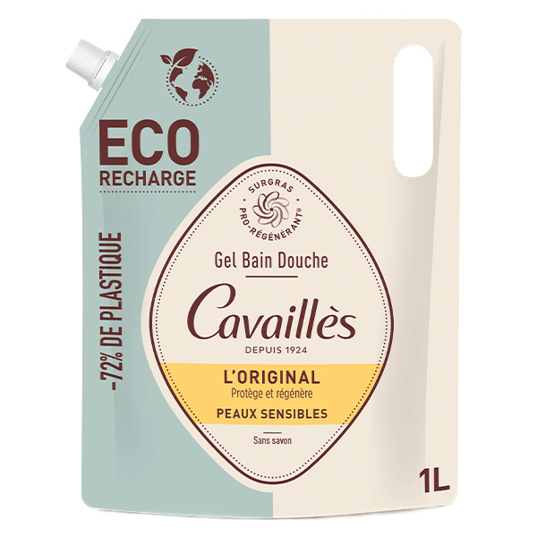 Gel Bain Douche Surgras L'Original Éco-Recharge 1L