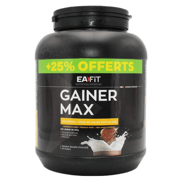 Gainer Max Double Chocolat 1.1kg
