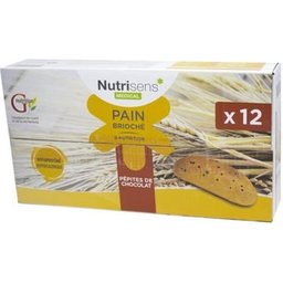 Nutrisens G-Nutrición Pain Brioché Pépites de Chocolat 12uts