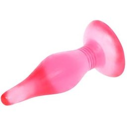Plug Anal Toucher Doux Rose 14.2cm 1ut