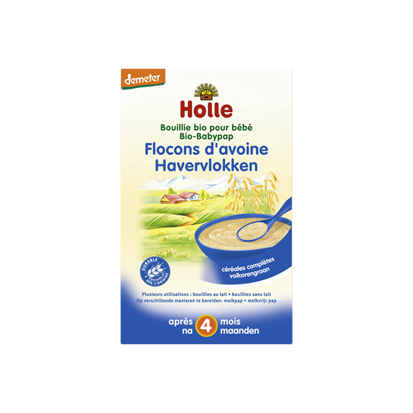Bouillie Flocons d'Avoine Bio +4m 250g