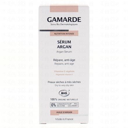 Nutrition intense sérum argan flacon 30ml