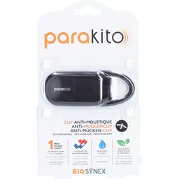 Parakito Anti-Mosquito Clip Noir