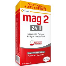 24H 45 + 15 Comprimés