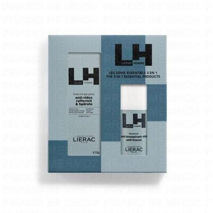 HOMME Coffret les soins essentiels 3en1 Déodorant Offert