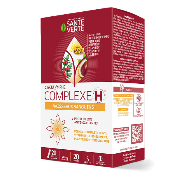 Circulymphe Complexe H 20 sticks
