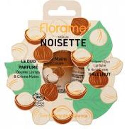 Le Duo Parfumé Noisette Crème Mains + Baume Lèvres 15 ml 30 ml Bio - Lot 2 produits