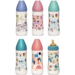 biberon en latex pour bébé tétine à large ouverture 2 trous l 360ml