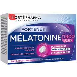 Forténuit Mélatonine 1900 Flash