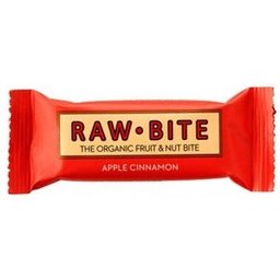 Raw Bite Barre Biologique Pomme Cannelle 50g