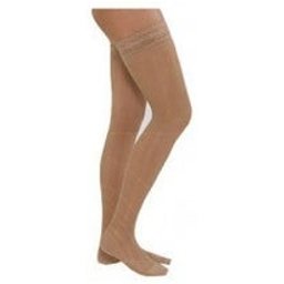 Bas long avec dentelle noire T-L 1 paire