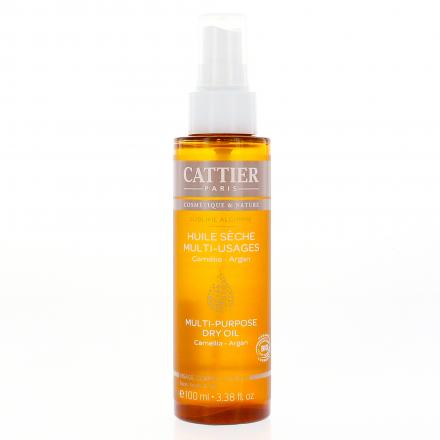 Huile sèche multi-usage bio flacon spray 100ml