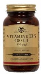 Vitamine D3 400 UI (10mcg) 250 Gélules - Flacon 250 gélules