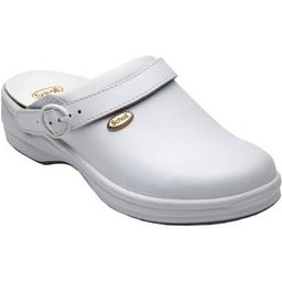 Zueco Bonus Liso Blanco Talla 45 1 Par