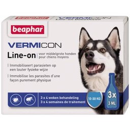 Beaphar® Vermicon Line-on pour chiens moyens
