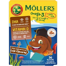 Omega 3 Jelly Fish Cola 36 Gommes