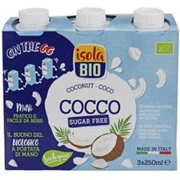 Boisson Végétale Coco Bio Sans Gluten 3x250ml