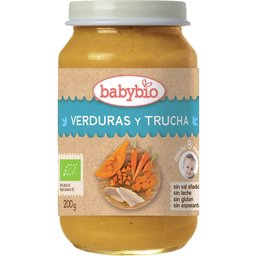 Bio Végétaux & Truite Bocal 200g