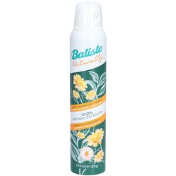 Batiste Naturally Shampooing Sec - Thé Vert et Camomille