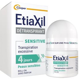 - Déodorant Détranspirant - Traitement Transpiration Excessive - Aisselles - Sensitive - Peaux Sensibles - 15 ml