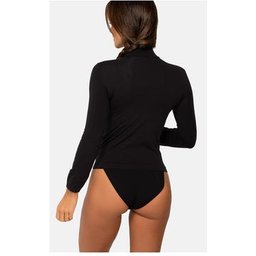 Vera T-shirt Col Haut Emana 3D Noir S/M 1ut