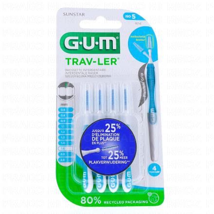Trav-ler - Brossettes interdentaires n°1614 Taille 5 1.6mm x4