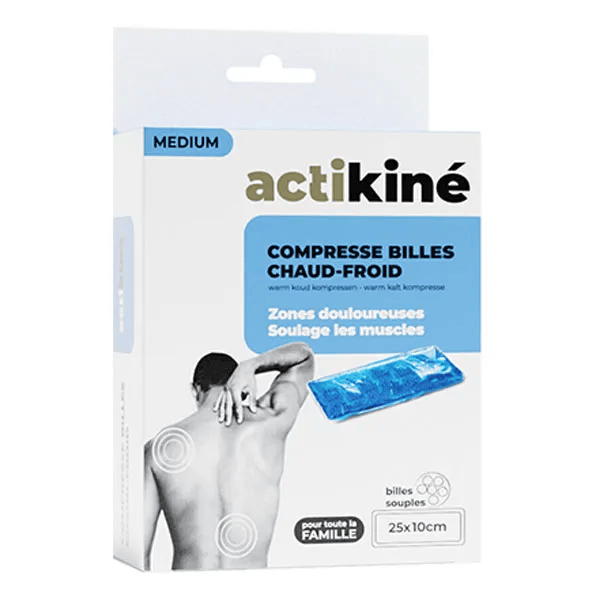 Actikiné Compresse Chaud Froid Multizone Médium 10 x 25 cm