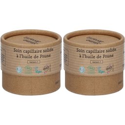 Comme Avant Soin capillaire solide bio à l'huile de prune sans parfum