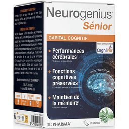 Neurogenius Sénior Sticks 20uts