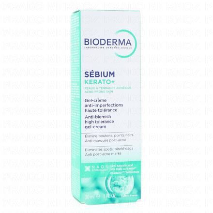 Sébium Kérato+ Gel-Crème anti-imperfections haute tolérance 30ml
