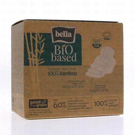 Bio Based Serviettes hygéniques bambou ultra normal x10