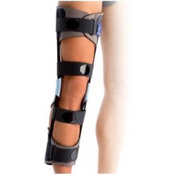 Genu Immo 0° Genouillère Courte Anthracite 50cm Ts 1ut