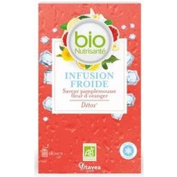 Nutrisanté Infusion Froide Détox 20 Sachets